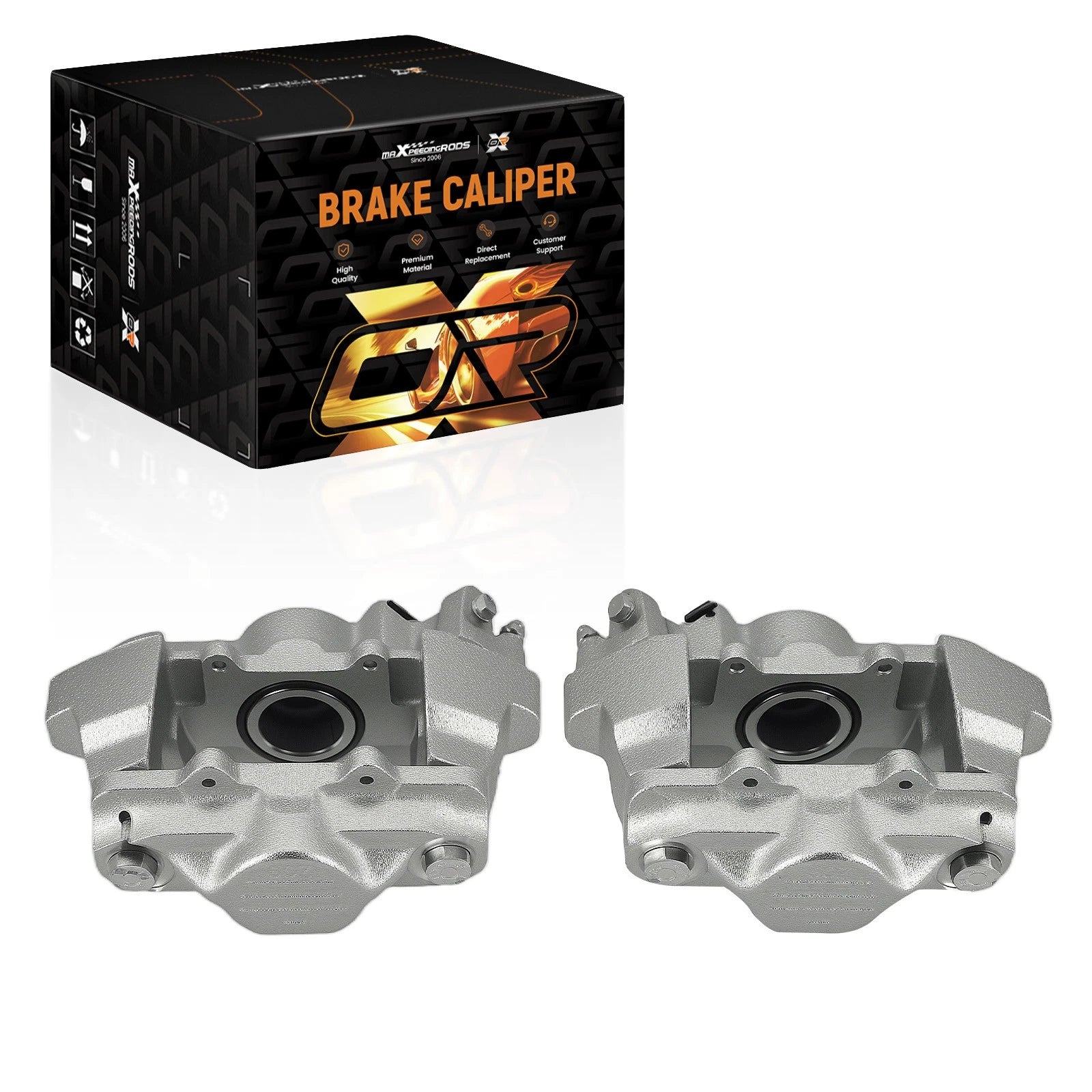 Rear Left & Right Brake Caliper Pair for Land Rover Range Rover (1987–1994) STC1264
