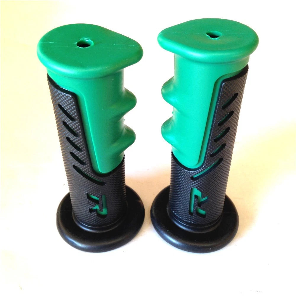 7/8" Green R Engraved Hand Grip for Yamaha 600R R1