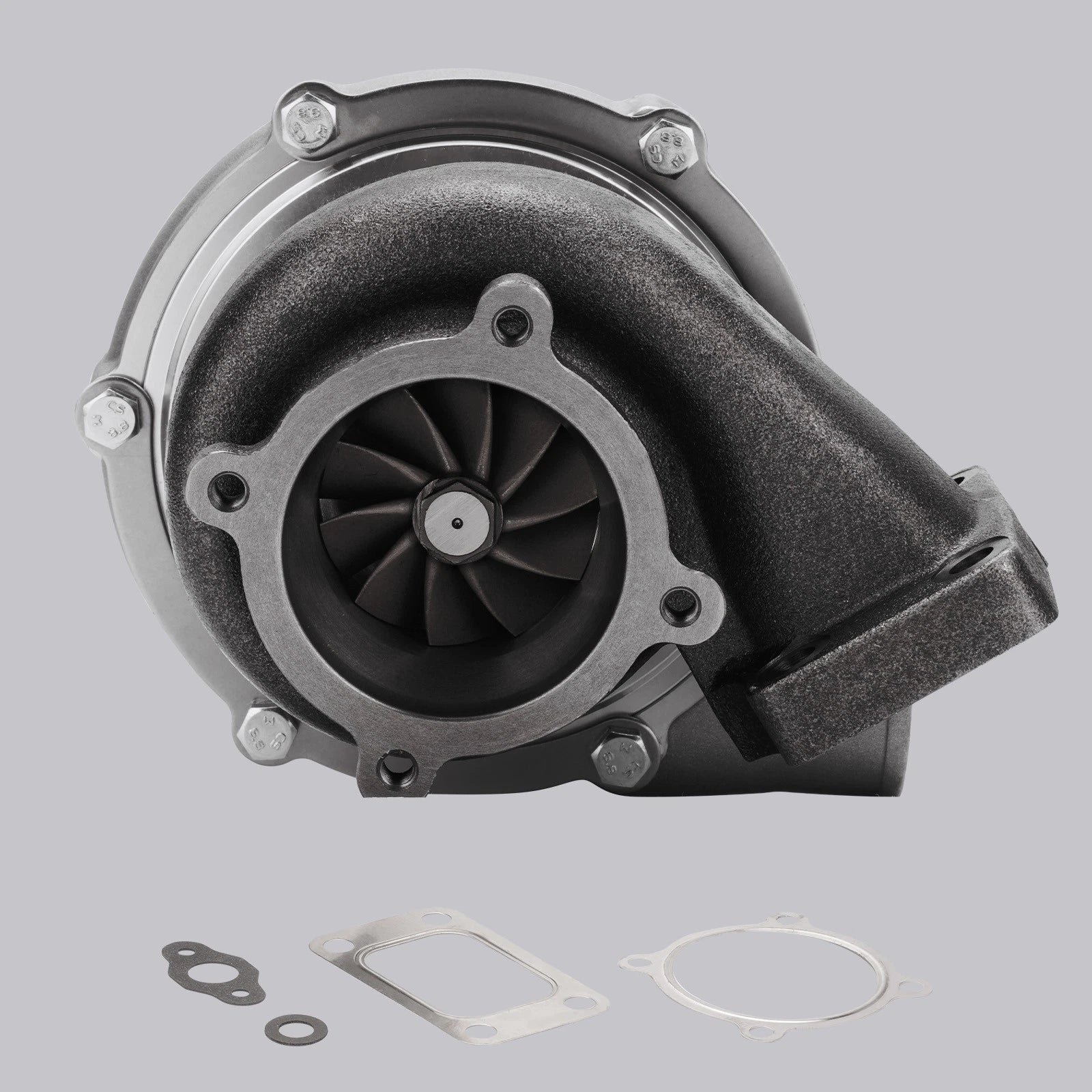 GT35 GT3582 Turbo T3 Flange 4-Bolt Anti-Surge Turbine Trim (.63 AR)