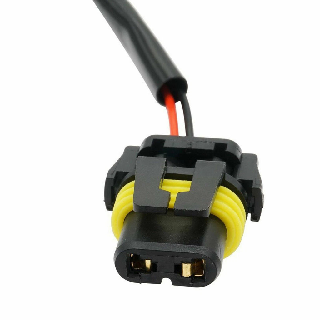 2x 5202 H16 to 9006 Socket Extension Wire Harness for HID Conversion (2014-2024)