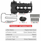 Engine Valve Cover for Buick Encore Cadillac ELR Chevrolet Cruze (2013â2020)