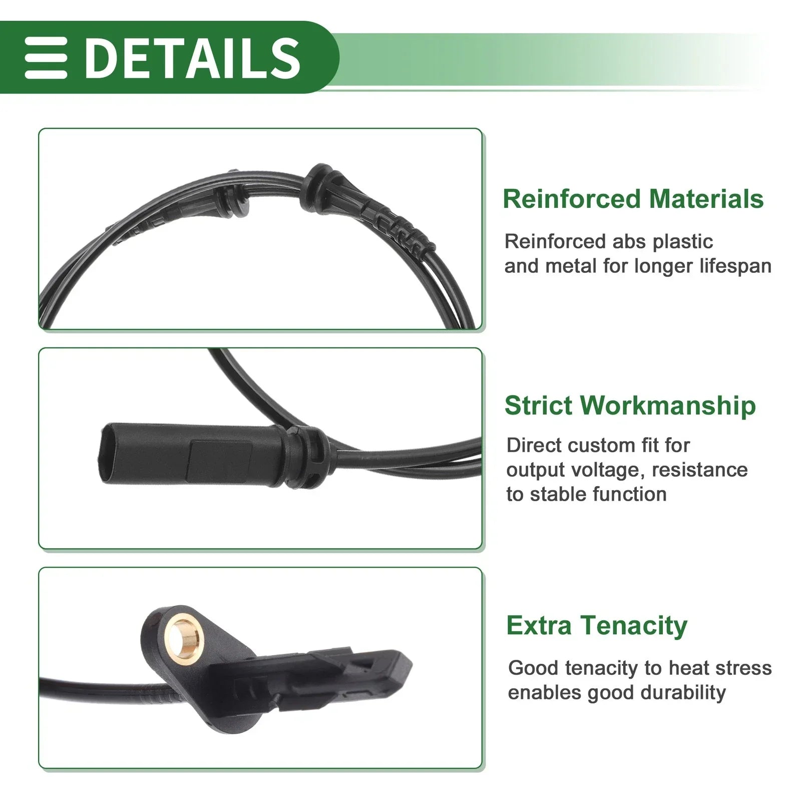 ABS Wheel Speed Sensor for BMW X3 G01 Left Rear