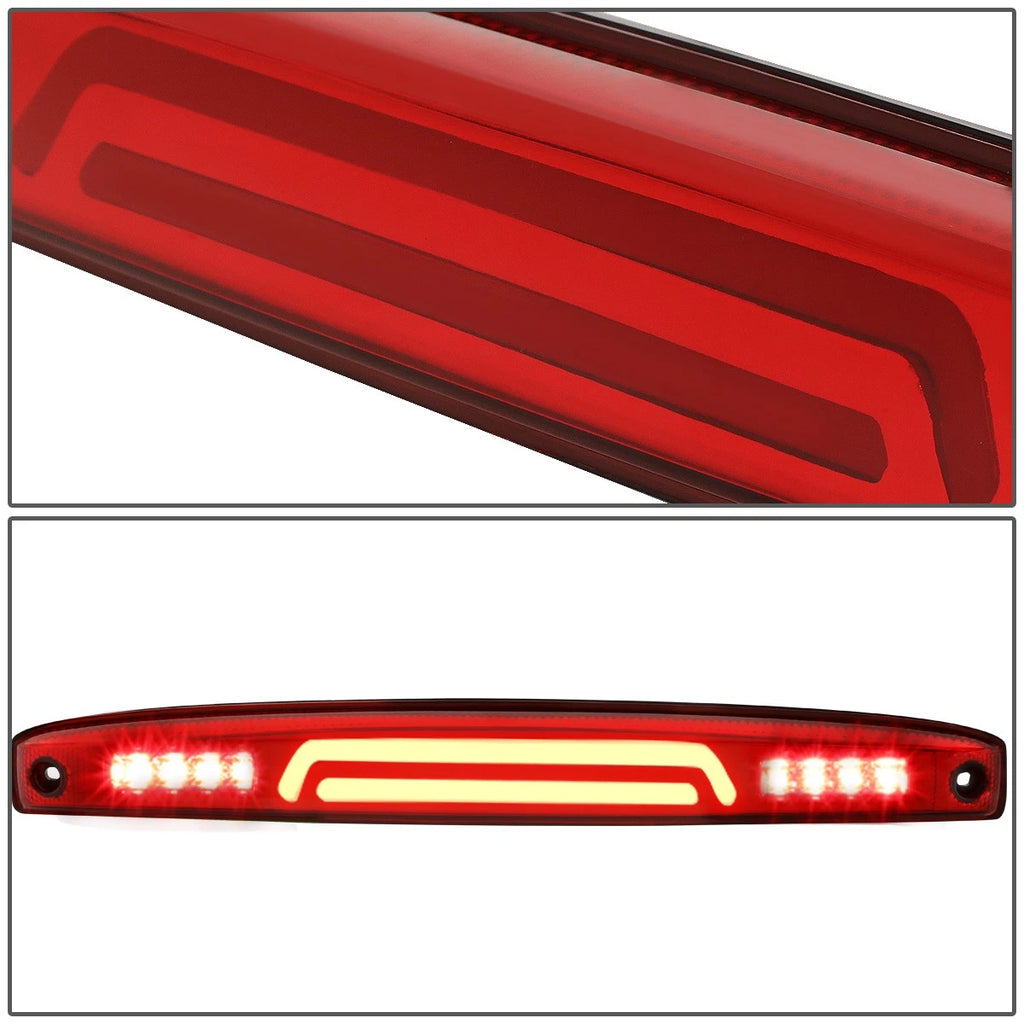 3D LED Bar Rear Center Tailgate Lamp Brake Light for Dodge Ram (2003–2006)