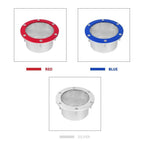 Universal Car Racing Air Duct Grill Bumper Vent Cold Air Intake Cover Kit