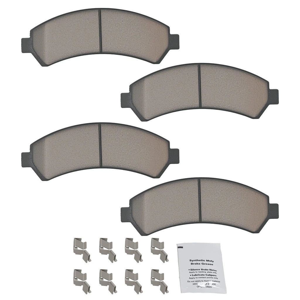 Front Ceramic Brake Pads Kit for Chevrolet Blazer S10 GMC Jimmy Sonoma (1997–2005)