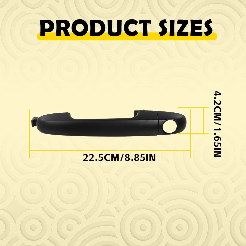 Exterior Door Handle for Kia Forte Forte Koup (2010–2013) LH Primed