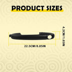 Exterior Door Handle for Kia Forte Forte Koup (2010–2013) LH Primed