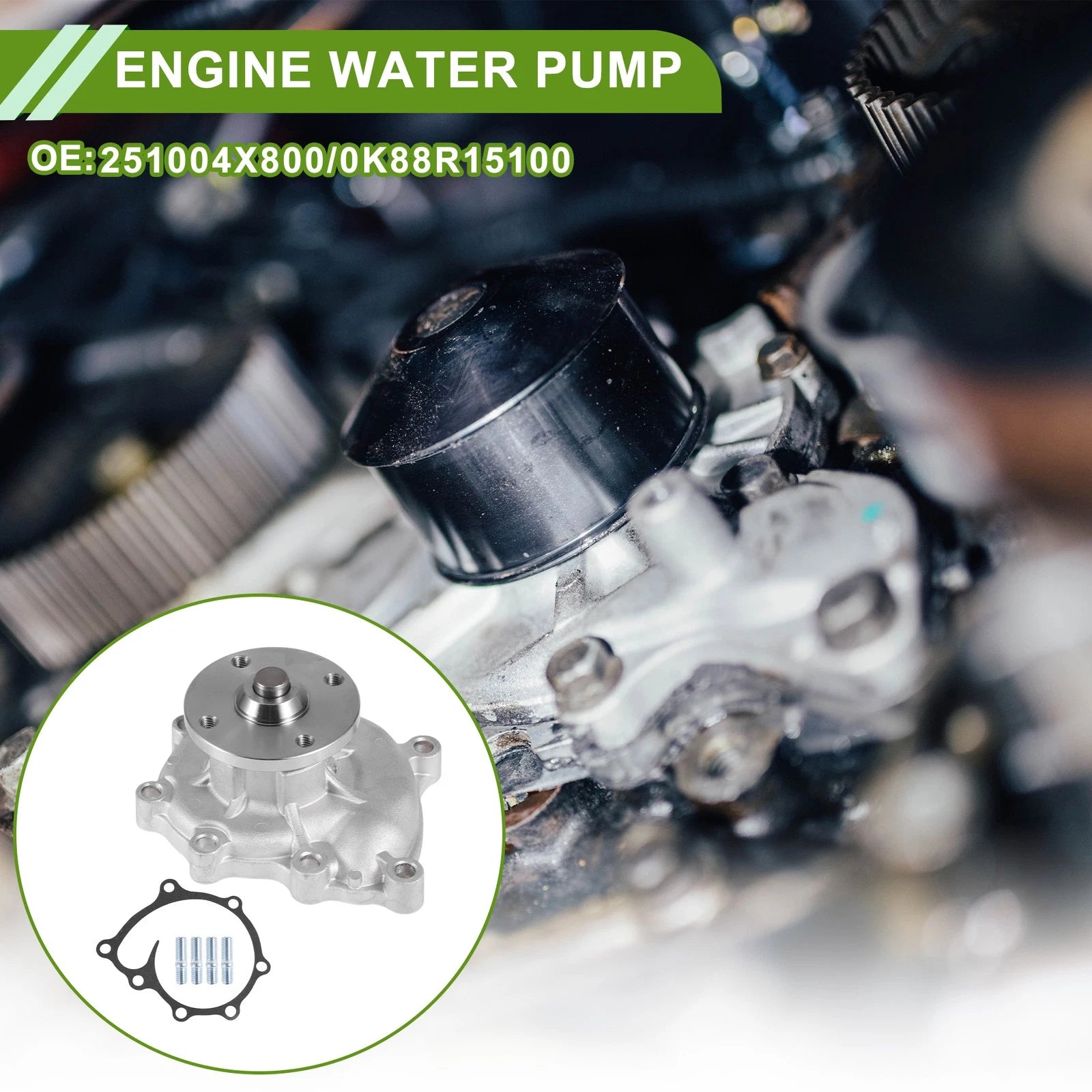 Engine Water Pump for Hyundai Terracan (2001–2007) No. 251004X800