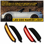 LED Side Marker Lights for Mazda Miata MX-5 (2016–2022) Smoked Lens