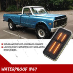LED Front Side Marker Lights for Chevrolet GMC C/K Trucks Suburban (1968–1972)
