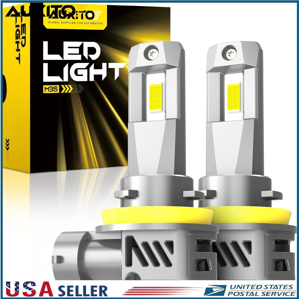 AUXITO H9 H11 LED Headlight Kit 6500K for H9 H11 Vehicles