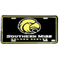 Southern Miss University NCAA License Plate Tag 6x12