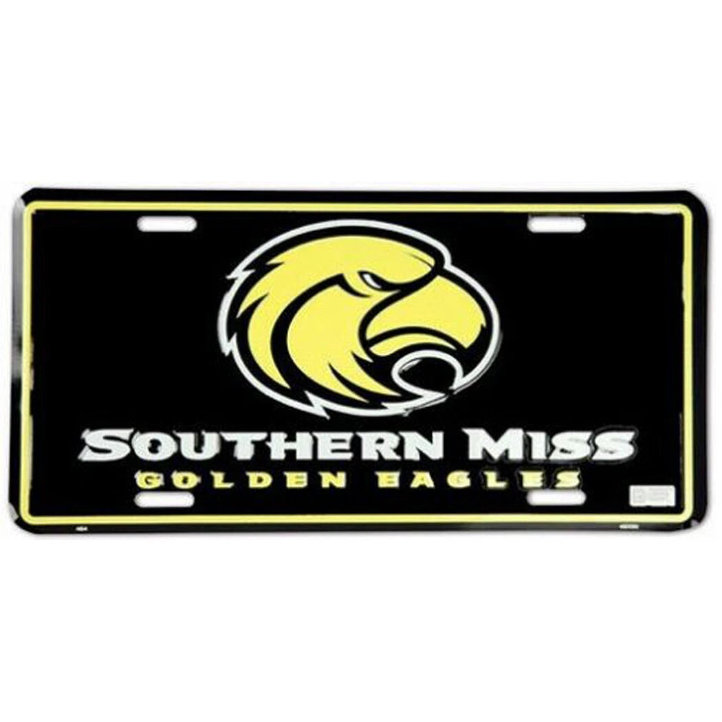 Southern Miss University NCAA License Plate Tag 6x12