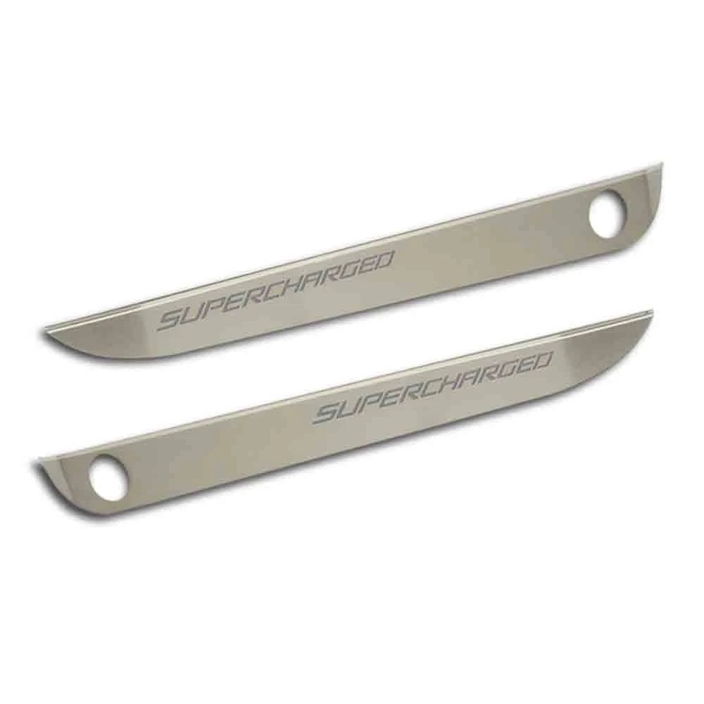 Laser Cut Door Guards with Inlay for Chevrolet Corvette (2005–2013)