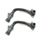 2 x Crankcase Vent Hoses L/R for 5/6 Series M5 M6 F10 F06 F13 (2010–2017)
