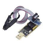 CH341 Programmer SOP8 Test Clip for Automotive Programming (No Disassembly)
