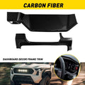 ABS Dashboard Panel Frame Trim for Toyota Tacoma (2024–2026) Carbon Fiber