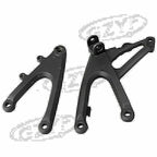 Pair Front Foot Pegs Hanger Assembly for Yamaha YZF-R1 (2007–2008)
