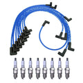 NGK 8mm Wire Set & Denso Spark Plug Kit for C1500 C2500 G2500 K2500 (1990–1999)