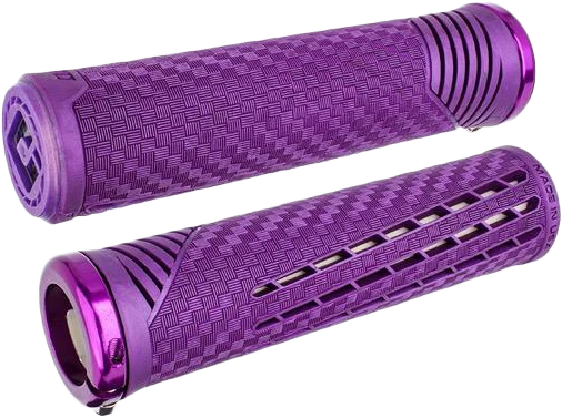 ODI Cf11 V2.1 BMX Grips Set of 2 for BMX Bikes (Cosmic Purple/Pearl)
