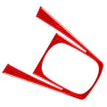 Red Gear Shift Panel Cover Trim for Volkswagen Passat (2001-2005)