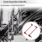 Set of 2 Front Stabilizer Bar Links for Honda Pilot (2016–2022) No.K750376/K750377