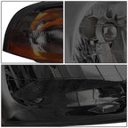 Smoked Amber Turn Signal Headlight Lamps for Ford Windstar (1999–2003)