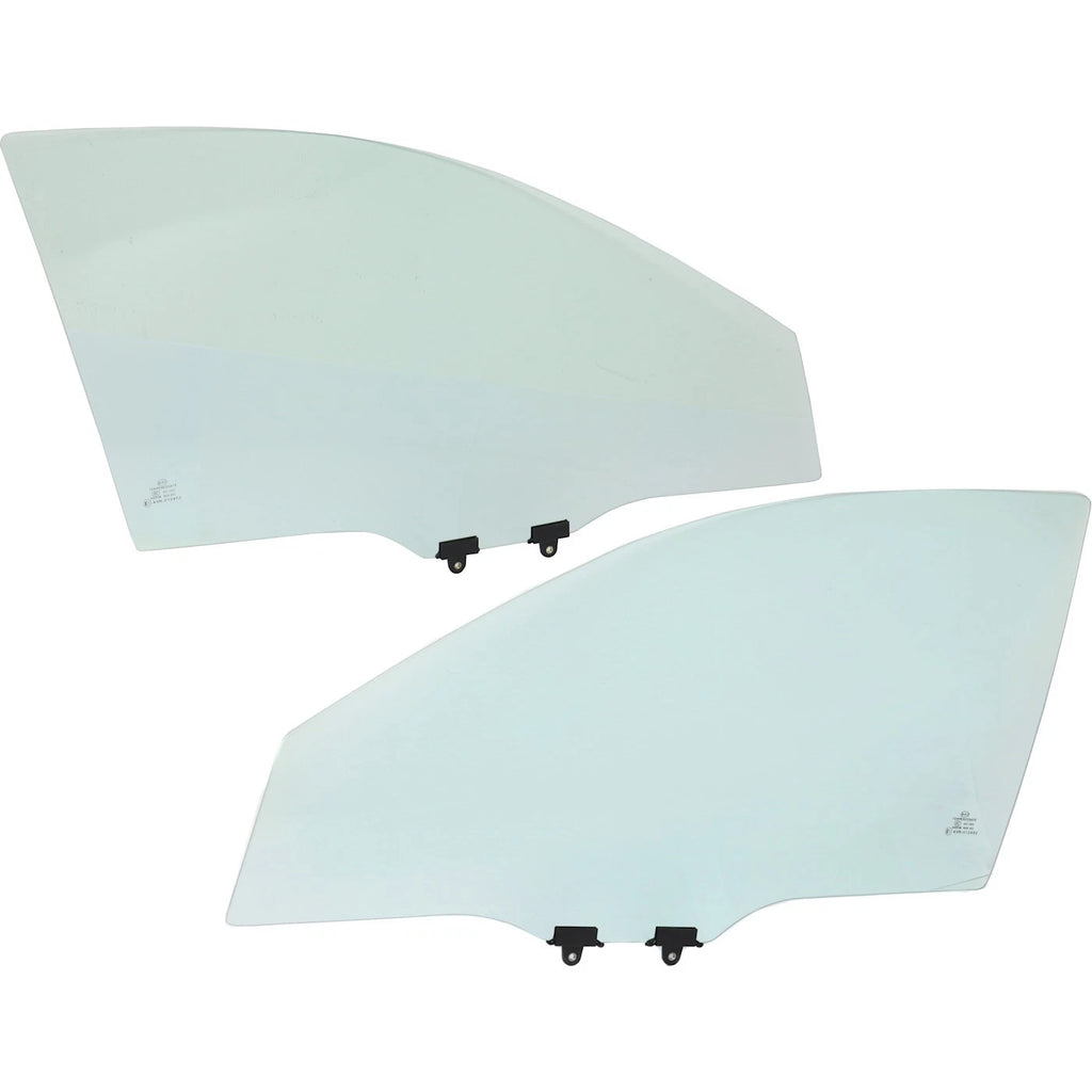 Set of 2 Door Glass for Honda Accord 4-Door (2008–2012)