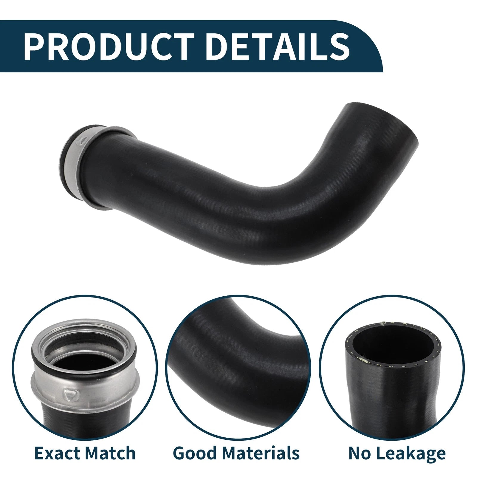 Radiator Hose for Mercedes-Benz Vito Mixto W639 (2003–2014) No. 6395281982 Rubber