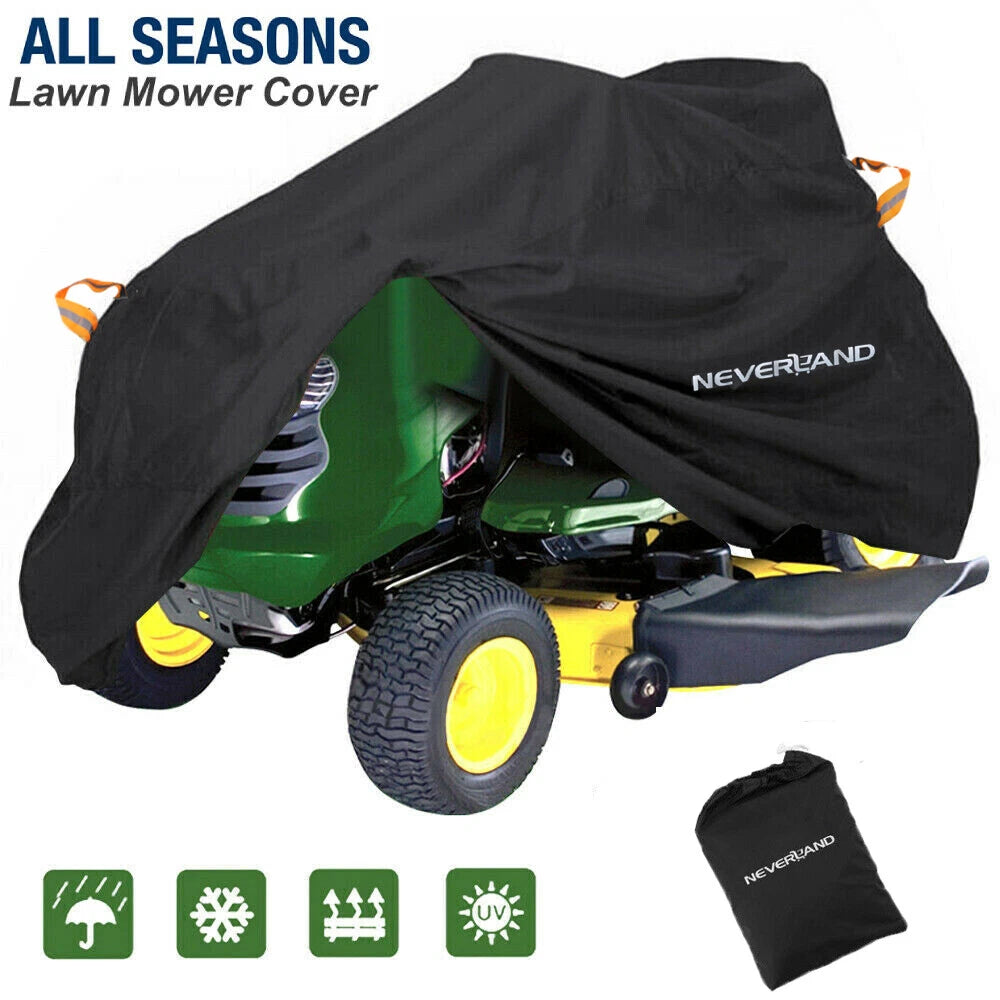 Universal Ride Lawn Mower Tractor Cover Waterproof UV Protector 57''