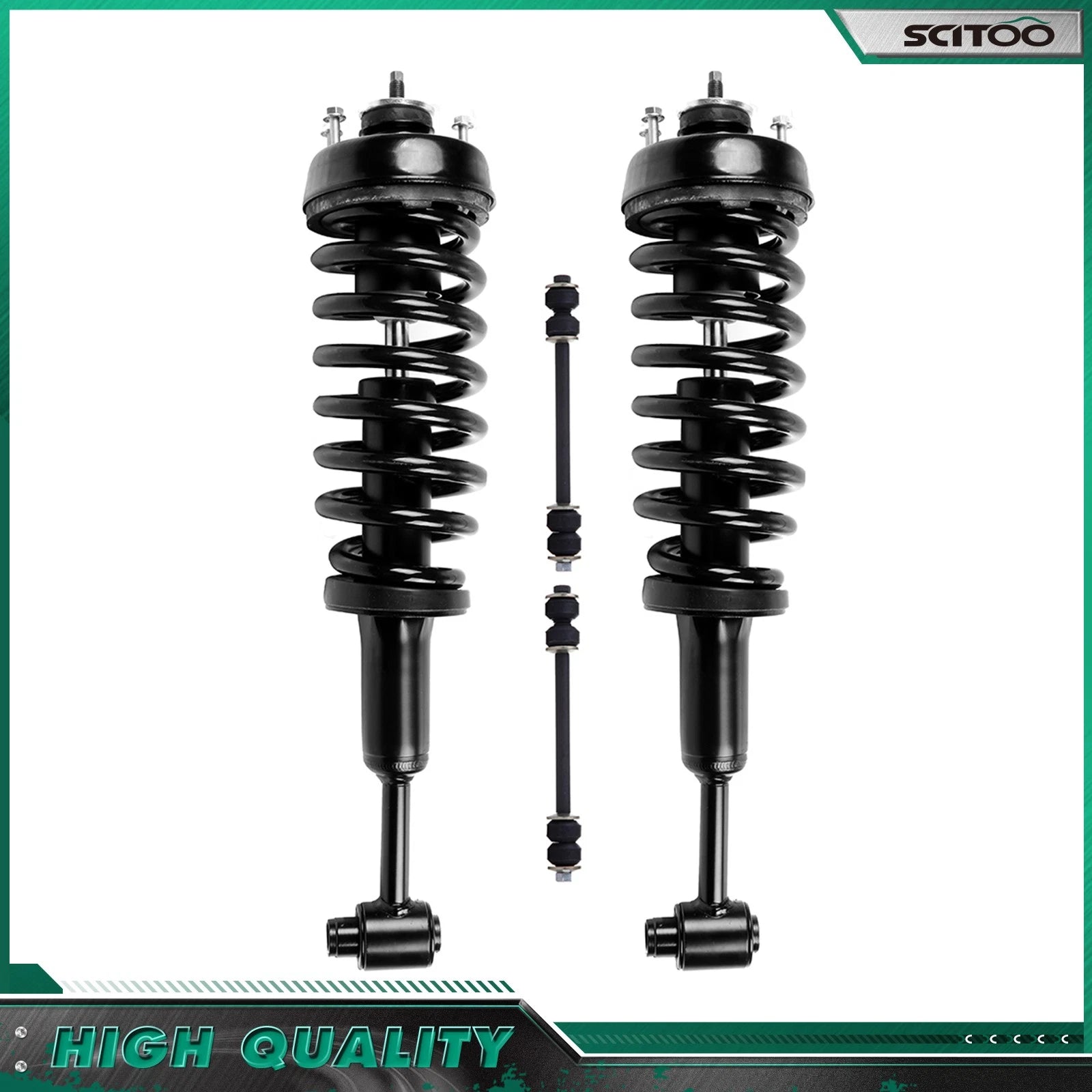 Front Strut Coil Spring Sway Bar for Ford Explorer Mercury Mountaineer (2002–2003)