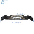 Chrome Step Rear Bumper Assembly for Chevy Silverado GMC Sierra 1500 (2019–2023)