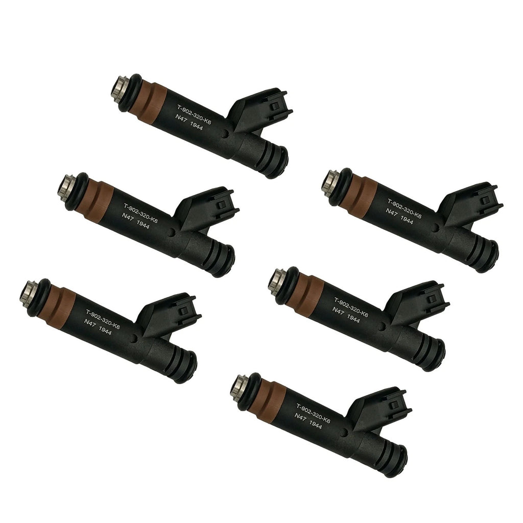 6X Fuel Injectors for Ford Escape Taurus Tribute 3.0L V6 (2004–2008) 4L8E-A4A