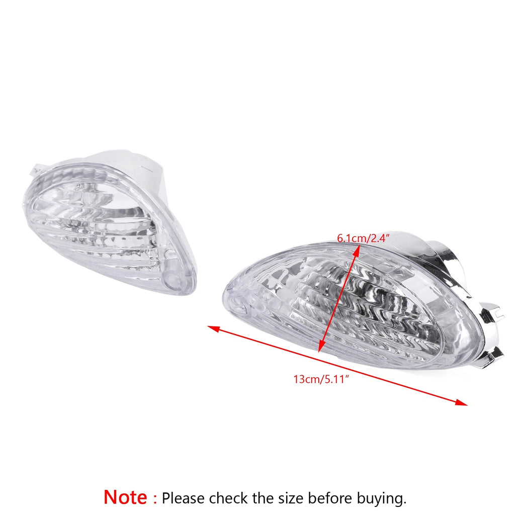 Rear Turn Signal Lens for Suzuki Hayabusa GSXR1300 (2008–2020) Clear