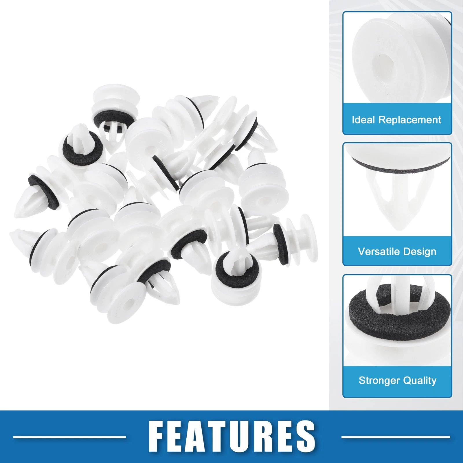 20 Pcs Door Panel Clips No. 11519031 for Chevrolet 