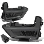 Pair of Smoked Lens Front Bumper Fog Lights for Rogue (2017–2018)