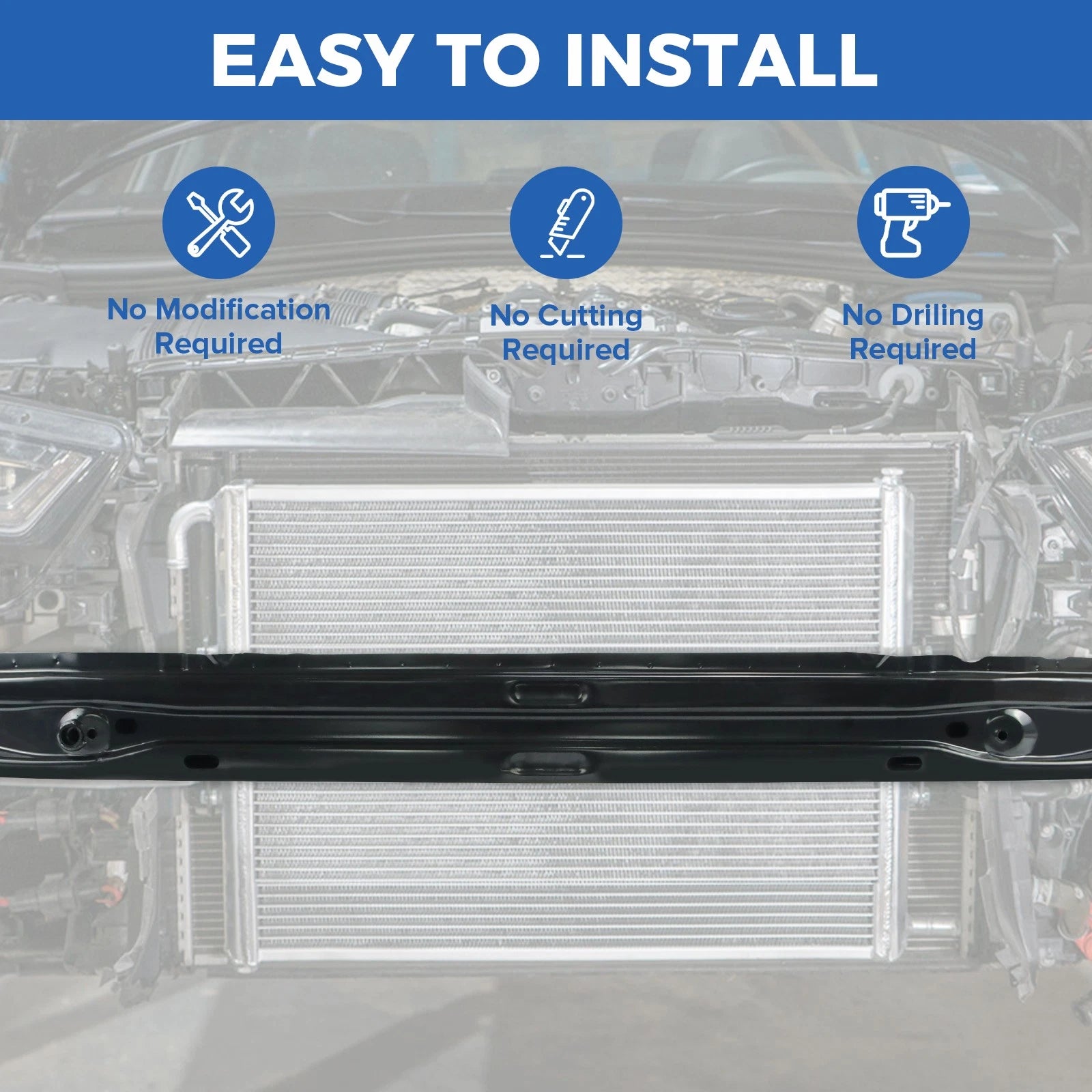 Front Bumper Reinforcement for Subaru Outback Legacy (2020–2024)