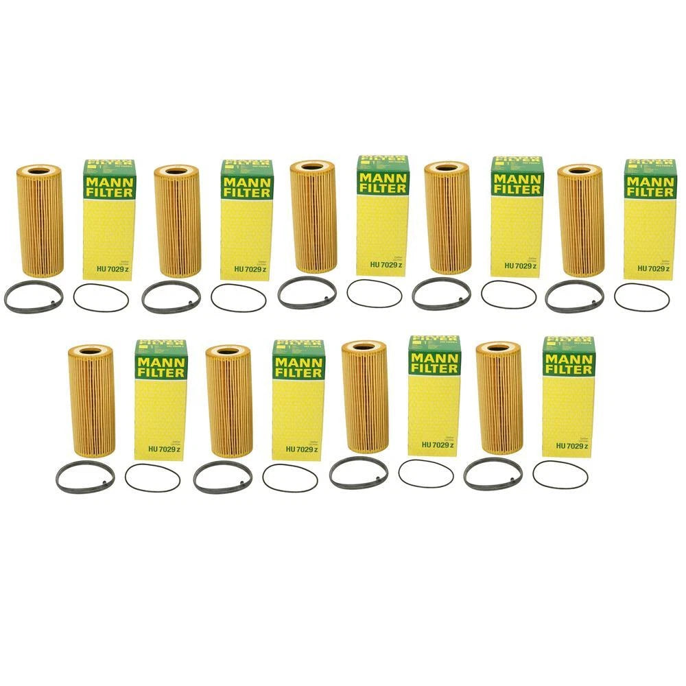 Set of 9 Engine Oil Filters for VW Touareg, Porsche Cayenne, Audi A4, A7, SQ5