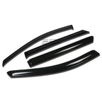 Set of 4 Window Visors for Un 4Cyl/V6 (2007–2012) Smoke Tint Rain Guard