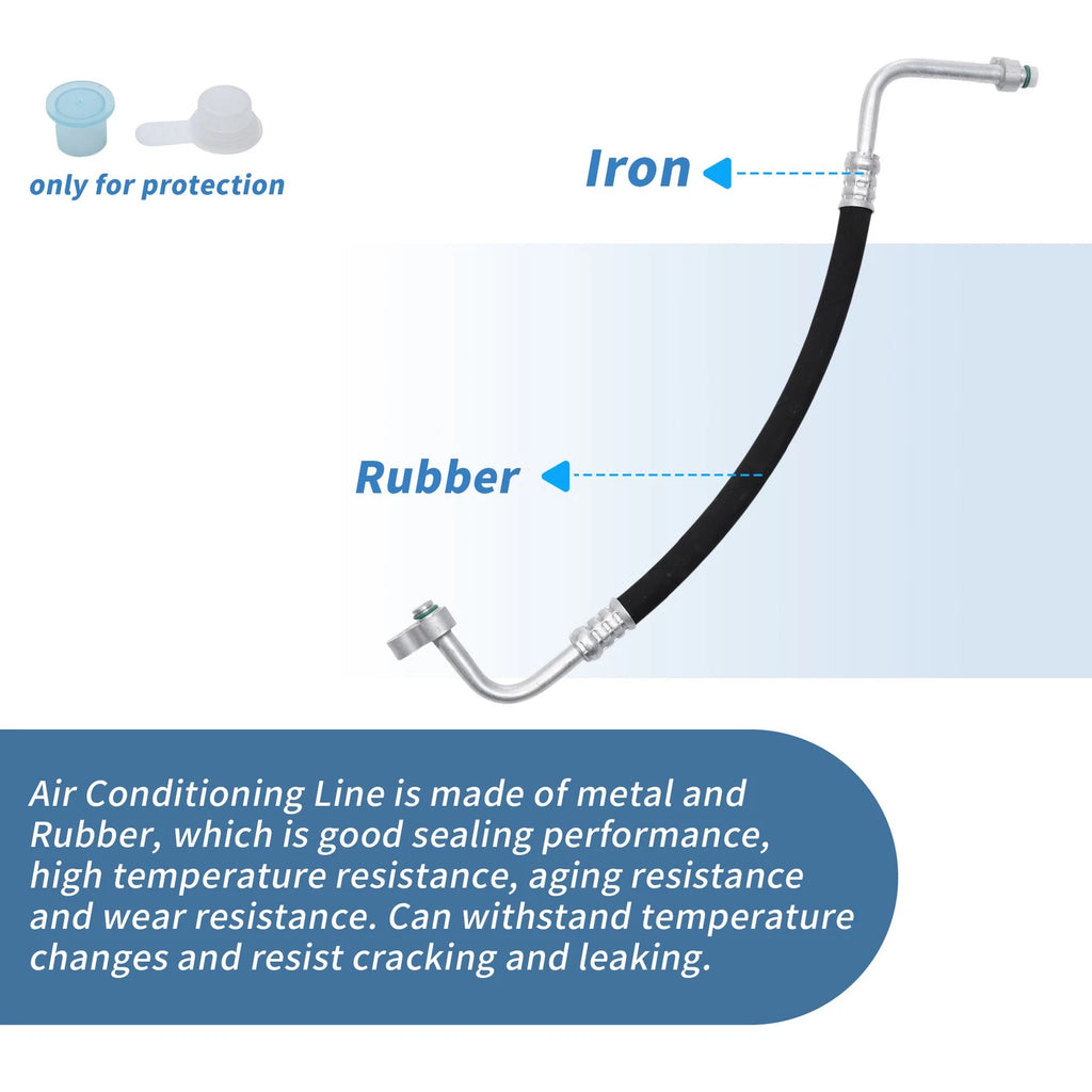 A/C Refrigerant Liquid Hose for Mercedes-Benz C300 (2008–2014) No.2048305116