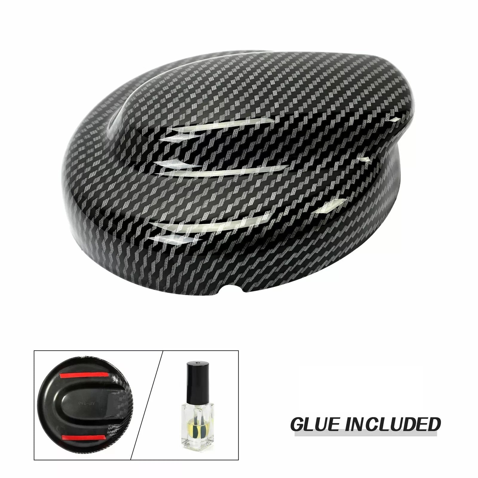 Carbon Fiber Gas Fuel Cap Cover for MINI Cooper S (2001–2016)