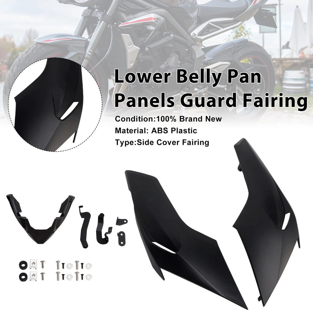 Lower Belly Pan Guard for Triumph Street Triple 765 R/RS (2020–2022)