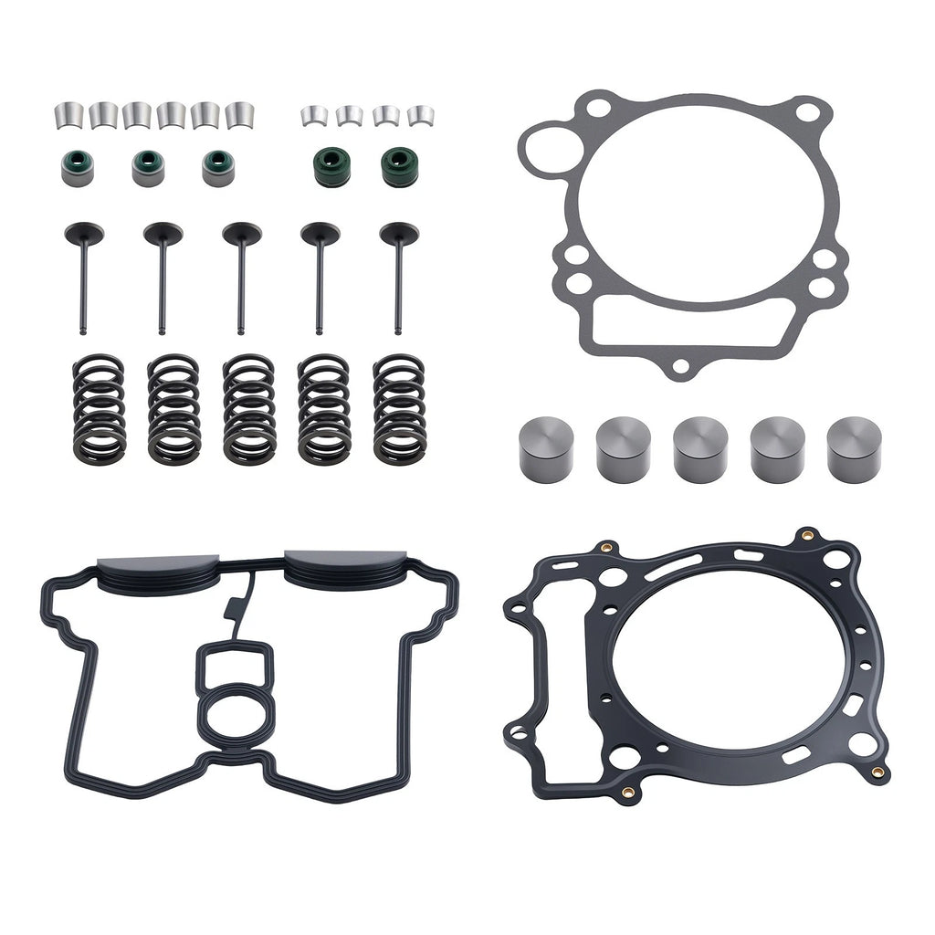 Intake Exhaust Valve Gasket Seals Kit for Yamaha YFZ450 (2004–2009)