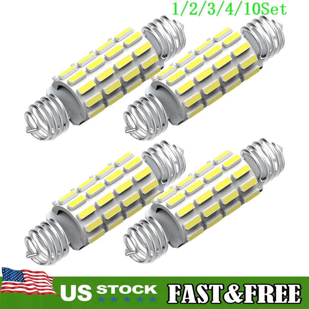 Set of 2 LED Interior Light Bulbs for Make Model
