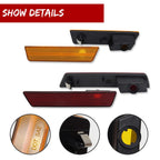 Set of 4 OE-Style Front & Rear Side Marker Lights for Dodge Challenger (2008–2014)