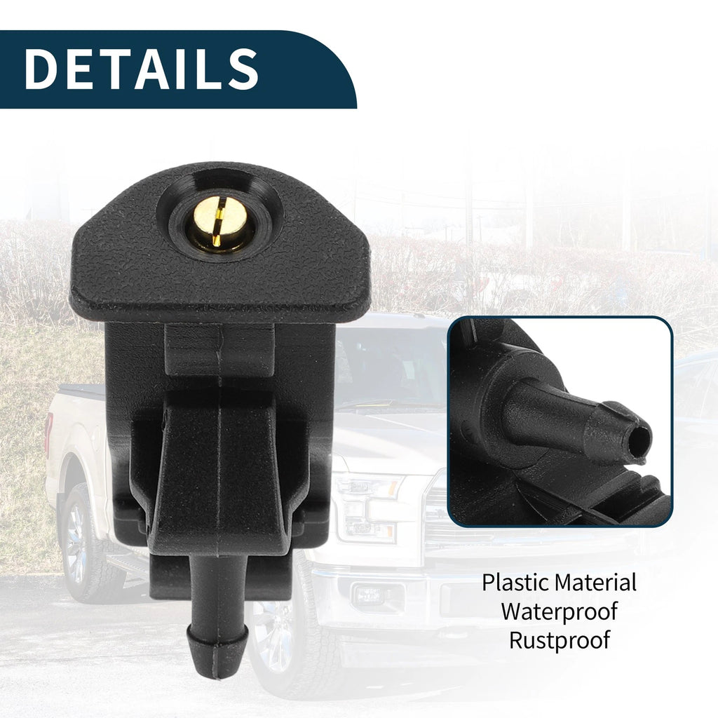 2Pcs Front Windshield Washer Nozzles No.AR3Z17603A for Ford Explorer (2011–2018)