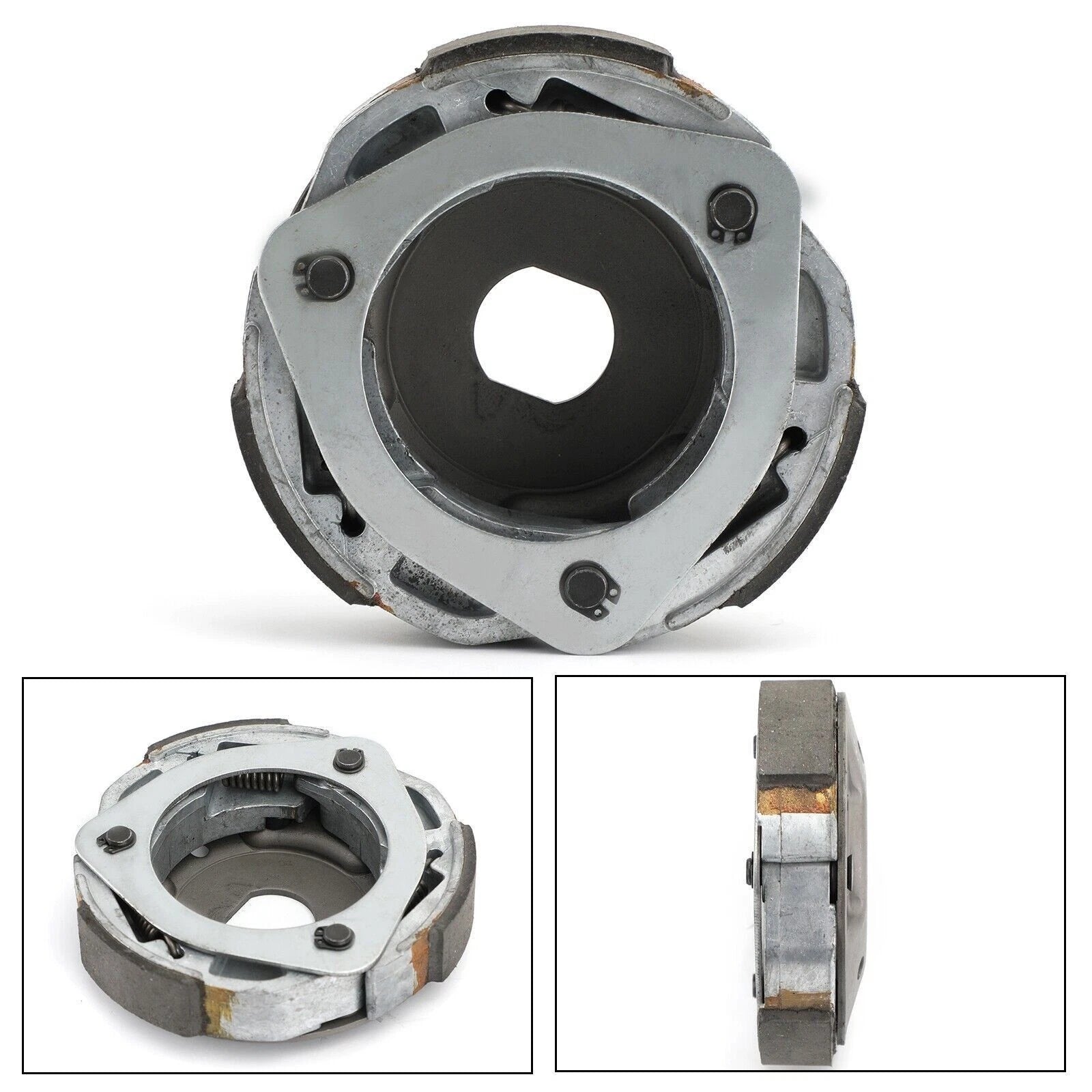 Complete Clutch Shoes Weight Set & Spring for Suzuki AN250 Burgman 250 (1998–2006)