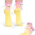 Yellow Holding Hands Socks for Universal (—)