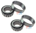 2X Front Outer Wheel Bearing Race Sets for BMW Ford Lincoln Mercedes RWD