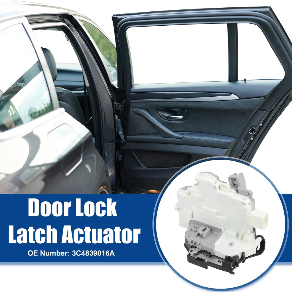 Rear Right Door Lock Latch Actuator for Audi Q3 Quattro (2007–2015) 3C4839016A